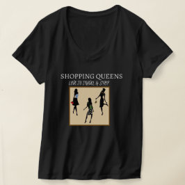 Shopping Queen Collection - Damer T Shirt