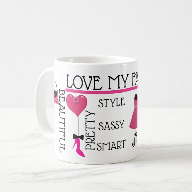 Shopping Queen Collection Kaffemugg (Framsida vänster)
