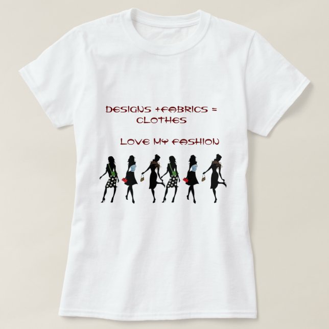 Shopping Queen Collection T Shirt (Design framsida)