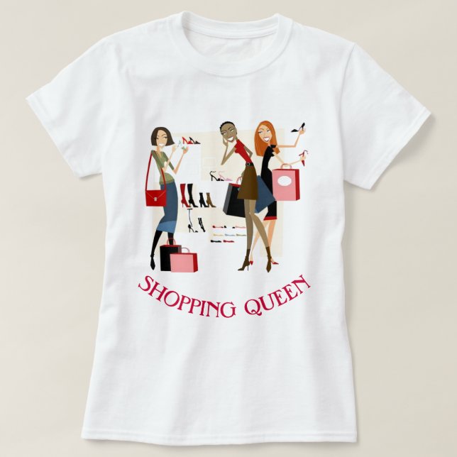Shopping Queen Collection T Shirt (Design framsida)