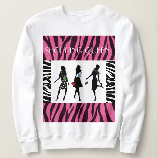 SHOPPING QUEEN KOLLEKTION Damer T Shirt (Design framsida)
