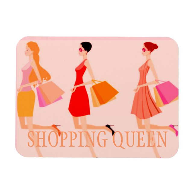 SHOPPING QUEEN KOLLEKTION MAGNET (Horisontell)