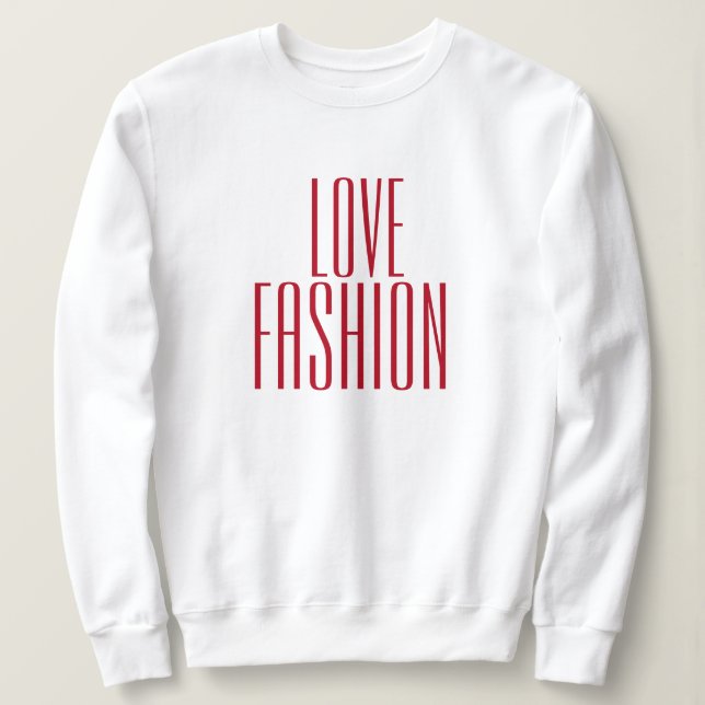SHOPPING QUEEN-SAMLING - SWEATSHIRT T SHIRT (Design framsida)