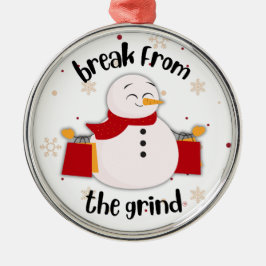 Shopping Snögubbe BFTG Ornament