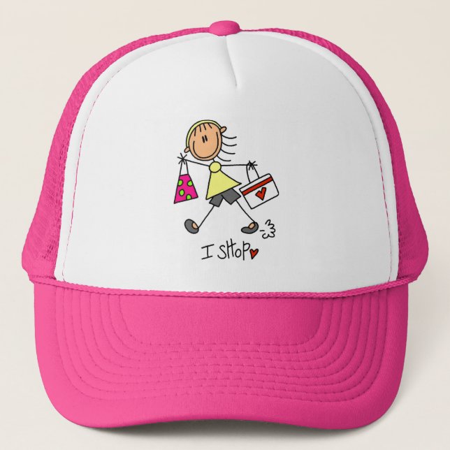 Shopping Stick Figure Keps (Framsida)