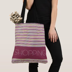 Shopping Tote Stil Tygkasse