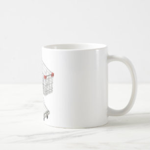 shopping-vagn kaffemugg