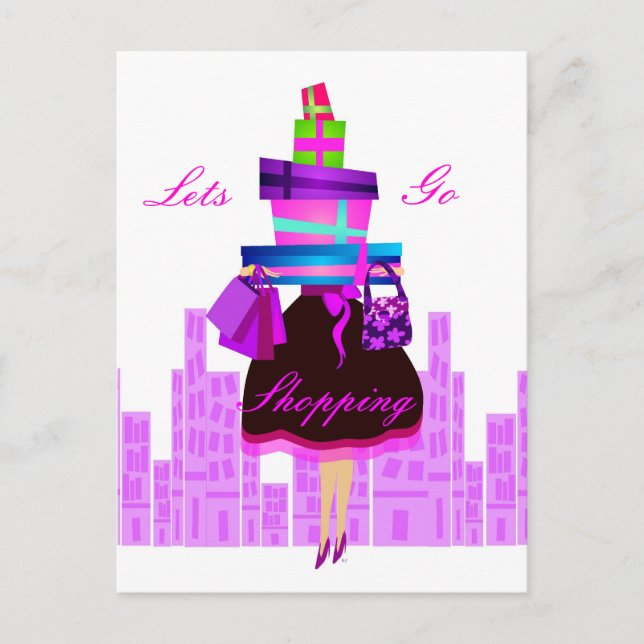 Shopping Vykort (Framsida)