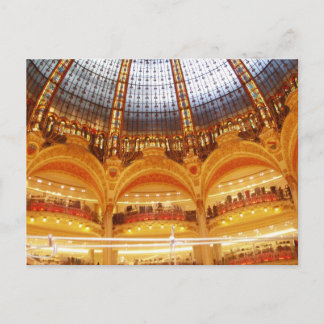 Shoppingcenter i Paris Vykort