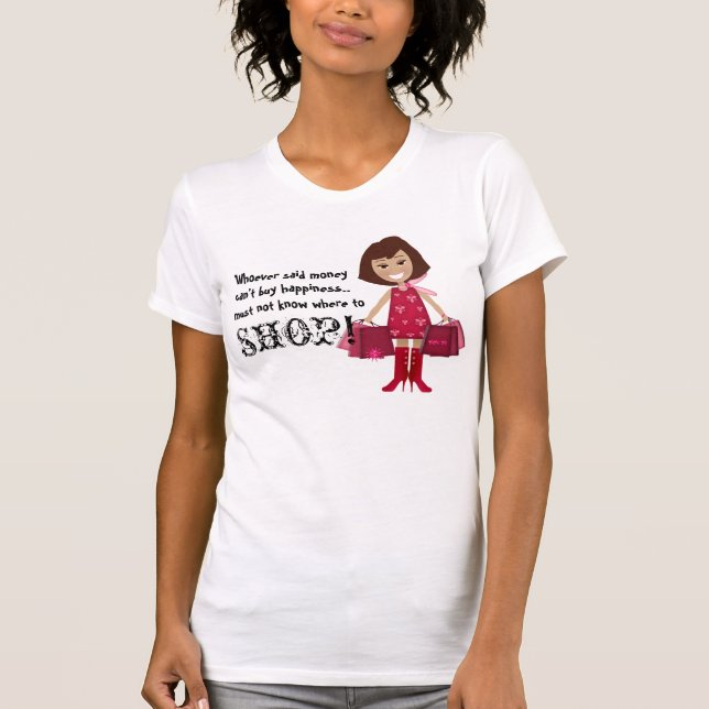 ShoppingDiva T-shirt (Framsida)