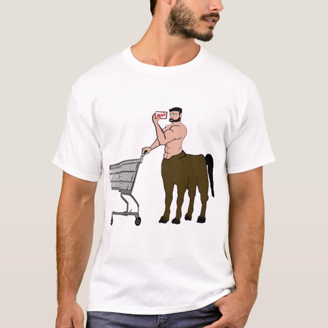 Shoppingkentaur Tee Shirt (Framsida)