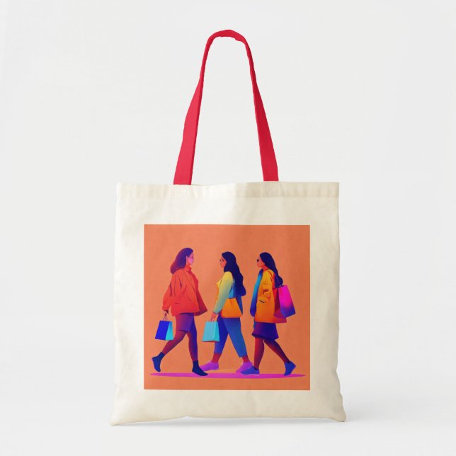 ShopVibesOnline: Exklusiv Tote bags Tygkasse (Framsidan)
