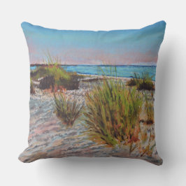 Shore Beach Pastel Art Kudde