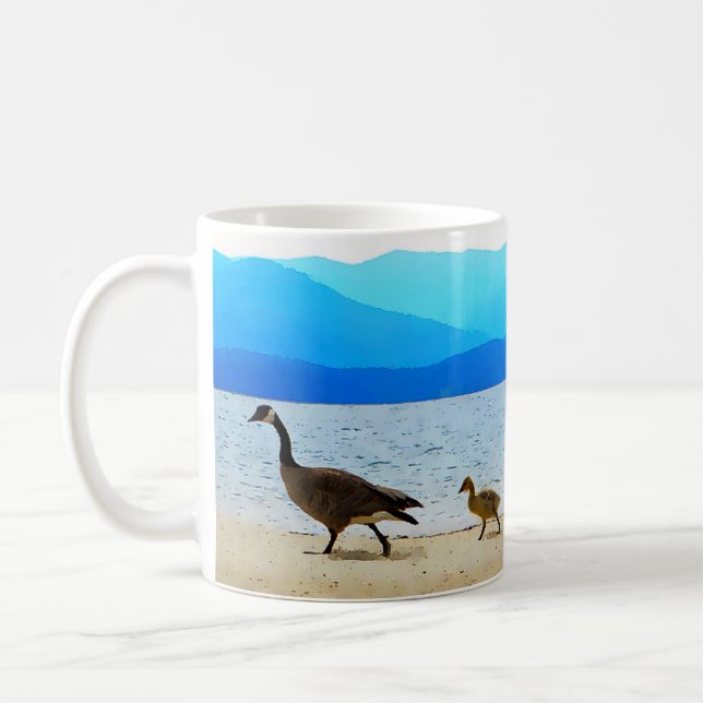 Shore Patrol Canada Geese Kaffemugg (Vänster)