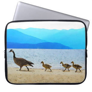 Shore Patrol Canada Geese Laptop Fodral