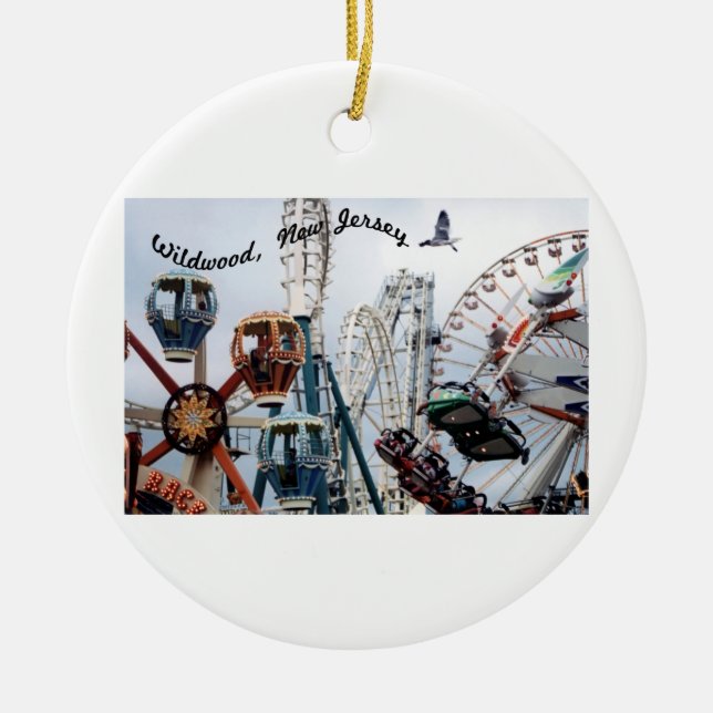 Shore Pier/Wildwood Text Ornament (Framsidan)