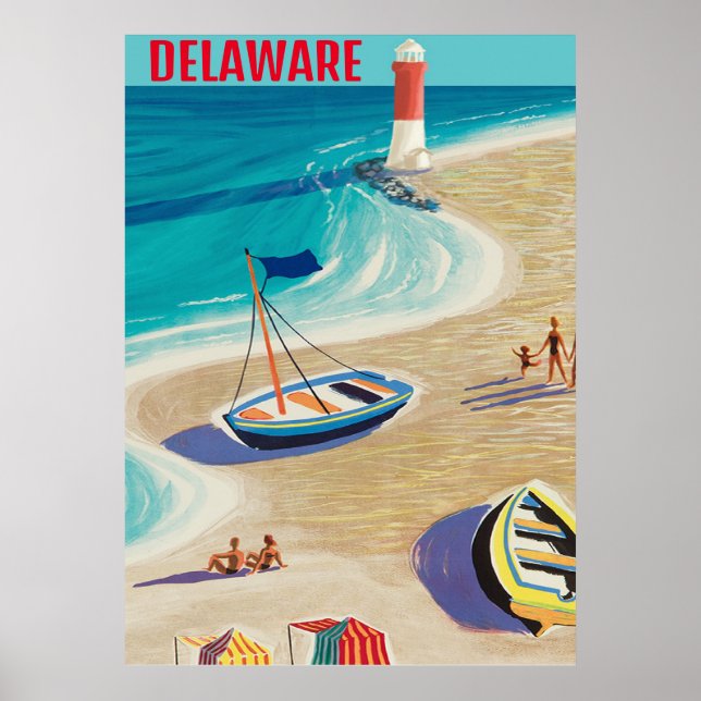 Shore Vintage Stil Poster (Framsidan)