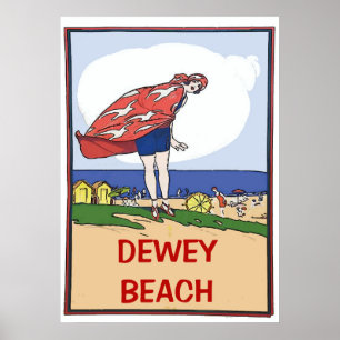 Shore Vintage Stil Poster