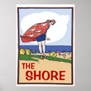 Shore Vintage Stil Poster