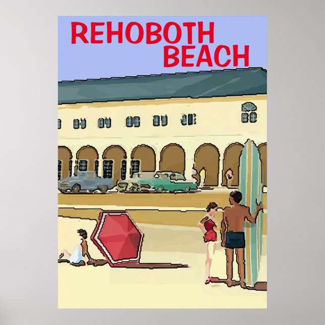 Shore Vintage Stil Poster (Framsidan)