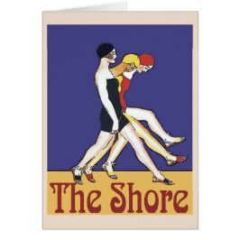 Shore Walk Hälsningskort