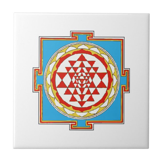 Shore Yantra Kakelplatta (Framsidan)