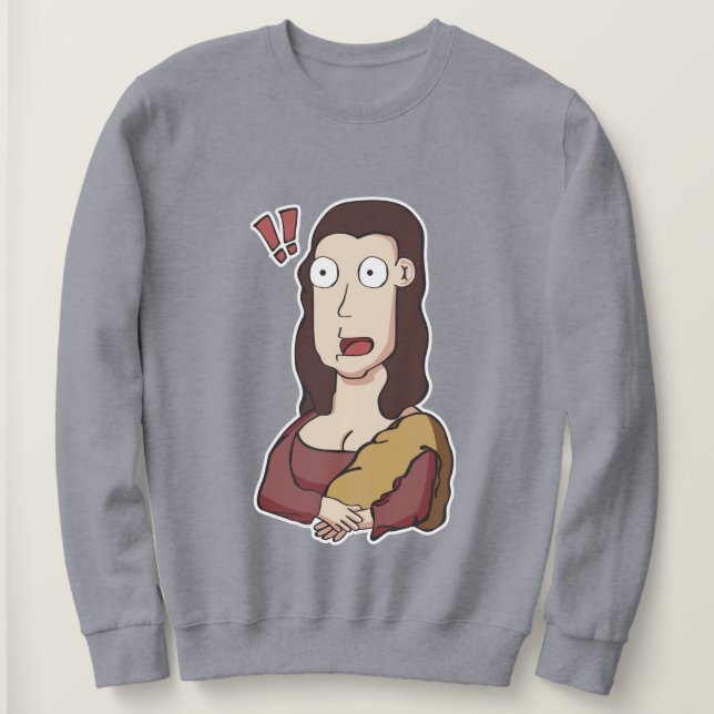 Shored Mona Lisa T-Shirt (Design framsida)