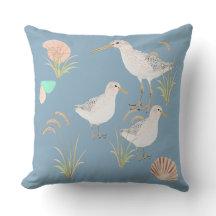 Shoreline Sandpipers i sjögräs