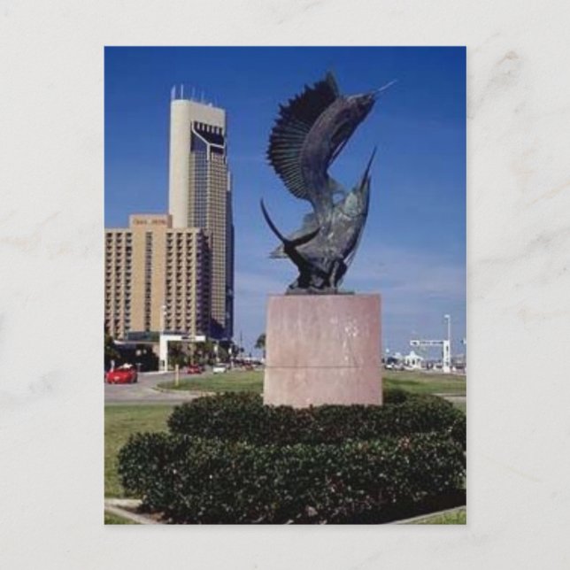 ShorelineBoulevard, Corpus Christi, TX Vykort (Framsida)