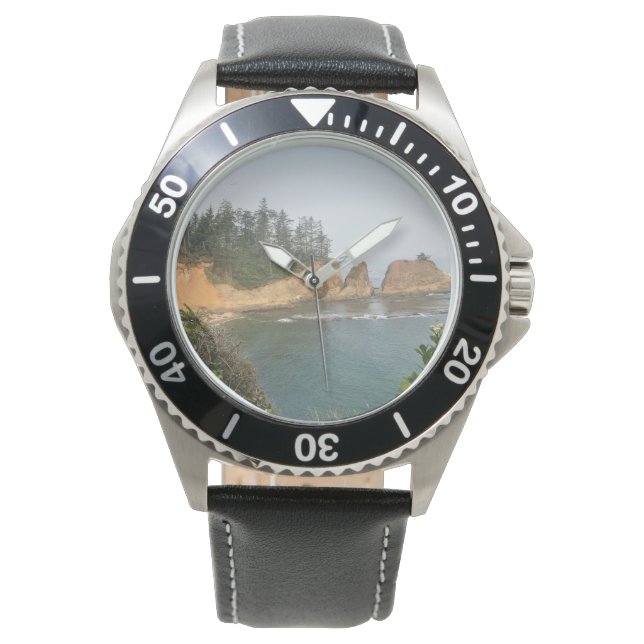 Shores Acres State Park, Oregon Kusten Armbandsur (Framsida)