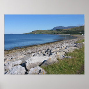 Shores of Loch Broom, Ullapool, Scotland Poster