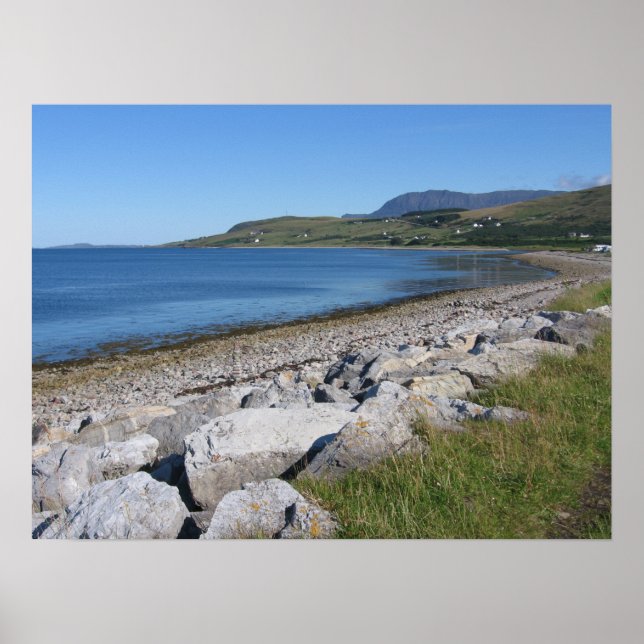 Shores of Loch Broom, Ullapool, Scotland Poster (Framsidan)