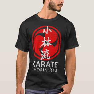 Shorin Ryu Karate Symbol Kanji Japan Martial Art V T Shirt