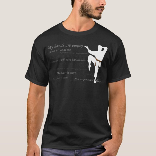Shorin Ryu Karate T Shirt (Framsida)
