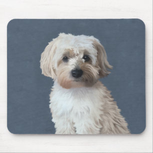 Shorkie hund pet porträtt musmatta