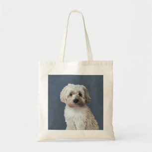 Shorkie hund pet porträtt tygkasse