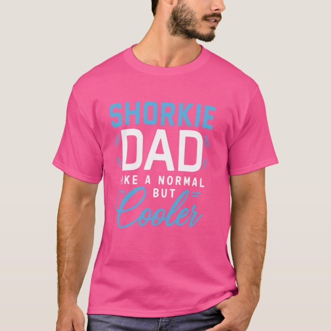 Shorkie Owner Hund älskare Puppy Shih Tzu Yorkshir T Shirt (Framsida)