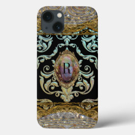 Shorrelyne Monogram Protective Damask