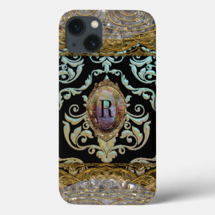 Shorrelyne Monogram Protective Damask