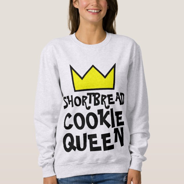 SHORTBREAD COOKIE QUEEN WOMEN'S T-Shirts (Framsida)