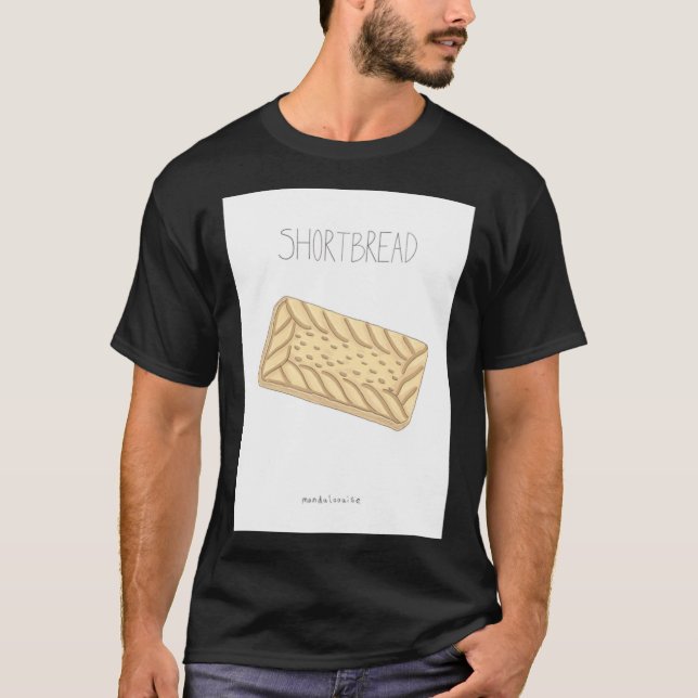 Shortbread funny t shirt (Framsida)