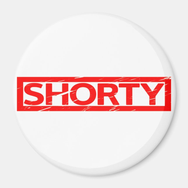 Shorty Frimärke Magnet (Framsidan)