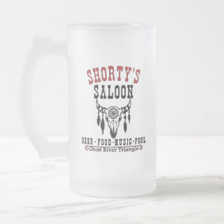 Shorty's Saloon Frostat Ölglas