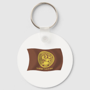 Shoshone Bannock Stammar Flagg Nyckelring