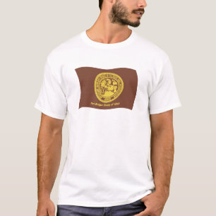 Shoshone Bannock Stammar Flaggtröja Tee Shirt