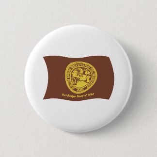 Shoshone Bannock Tribes Flagga Button Knapp