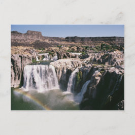Shoshone Falls Idaho-vykort Vykort