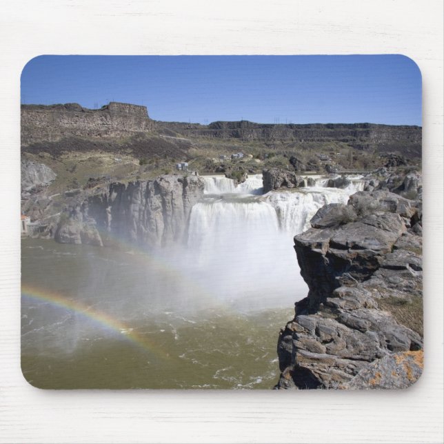 Shoshone Falls på Snake River i Twin Falls, Musmatta (Framsidan)
