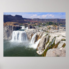 Shoshone Falls på Snake River, Idaho Poster