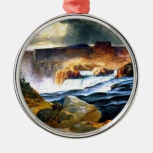 Shoshone Falls, Snake River, Idaho Julgransprydnad Metall
